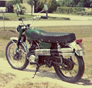Honda CL160 belonging to John Hornung Okeechobee FL