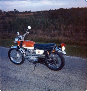 3rd bike - 1969 Honda CL-350 - John Makinson traded this to me for 2 Kustom speakers and a Carvin ampflier