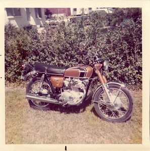 My 4th bike - 1972 1/2 Honda CB-350