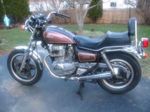 1981 Honda CM400C - my 8th bike - I still own this one